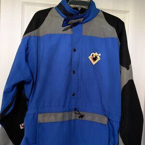 Vintage Moose Racing Enduro Jacket Blue/Gray/Black Size Small